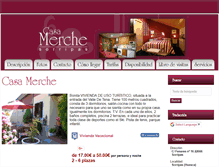 Tablet Screenshot of casa-merche.net